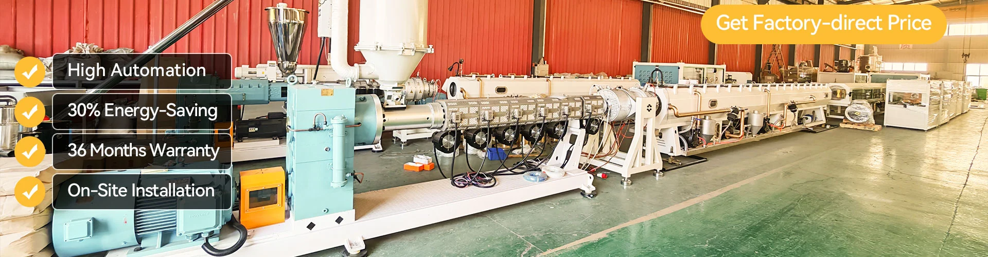 Líne Táirgthe Píob PE