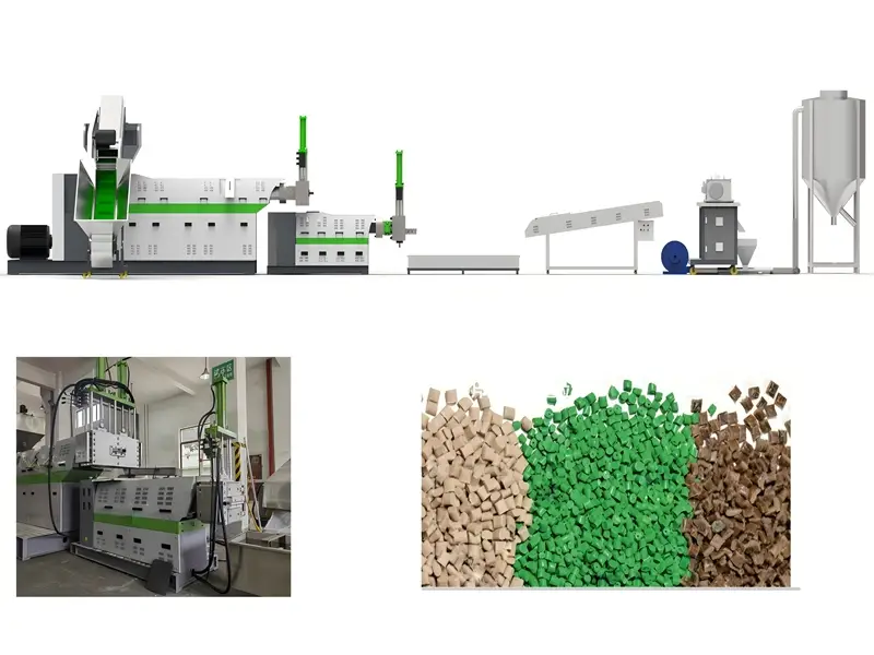 Ordú na hAfraice le haghaidh meaisín millíní plaisteach