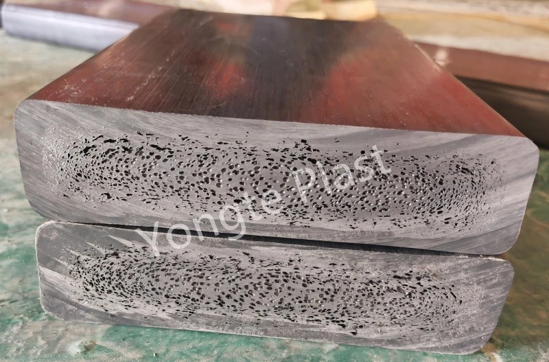 200x50mm Meaisín Lumber Plaisteacha Soladach Athchúrsáilte a Thástáil go rathúil