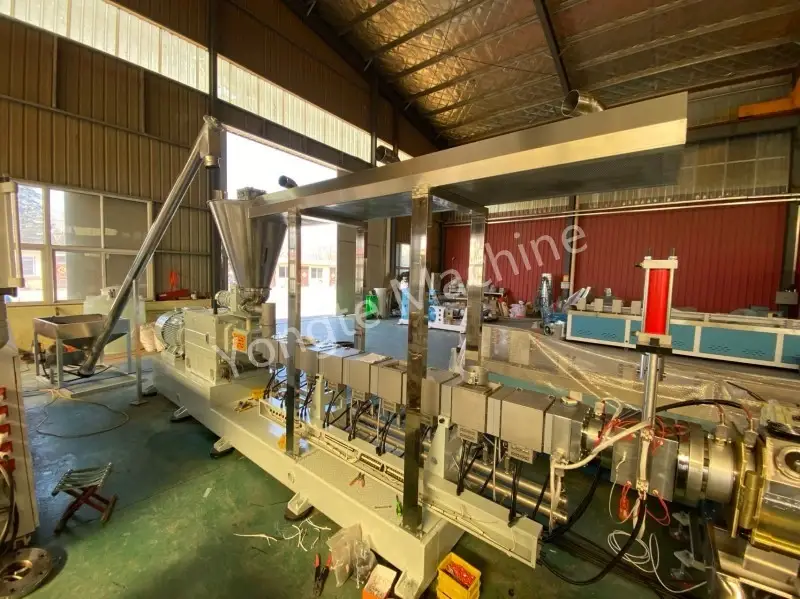Meaisín Pelletizing Plaisteacha tSín le haghaidh masterbatch a dhéanamh